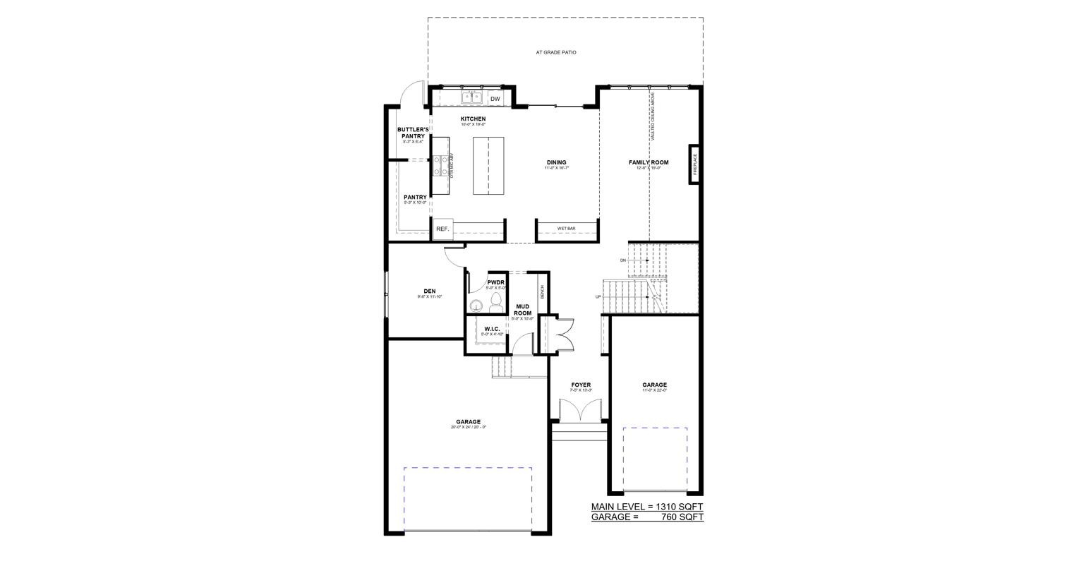The Fatboy main floor plan